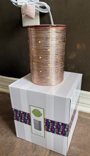 Scentsy etched core rose gold - core,