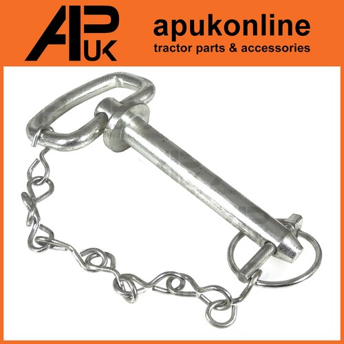 Hitch pin with linch chain - pin,