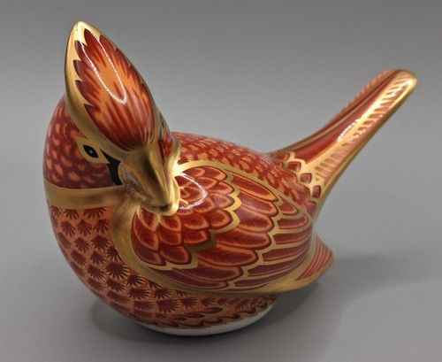Royal crown derby paperweight - crown,