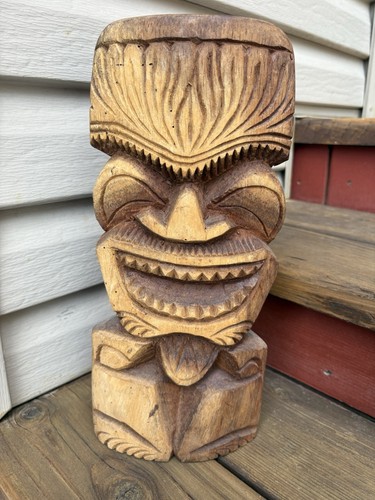 Vintage hand carved wood - hand,
