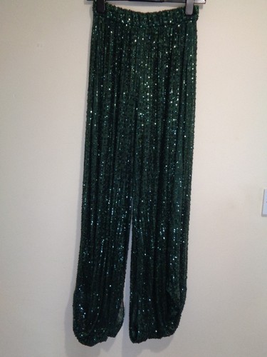 Zara green sequin - zara,