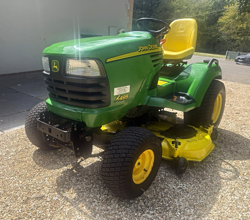 John deere x495 diesel ride - diesel, ride-on