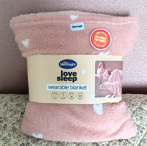 Silentnight pink teddy - teddy, fleece