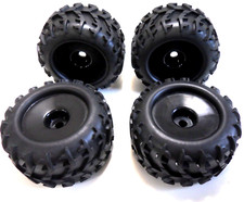 RC 1/8 Monster Truck Truggy 3.8" wheel & tyre set 17mm hex Revo Summit Savage