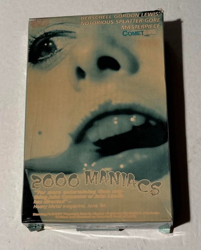 2000 maniacs vhs tape big - 2000,