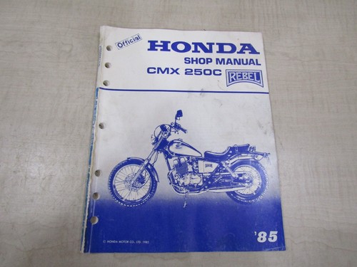 Honda oem shop manual - manual, cmx
