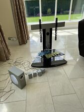 Alphason Cantilever TV Stand ST600 90BB+ 5.1 Wharfedale Home Cinema Speaker Kit