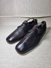 Prada Square Toe Leather Shoes