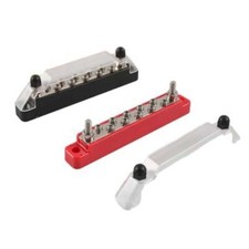For Car/Boat 4x6mm Studs 10 Way Bus Bar Power Distribution   48V 150A #F18