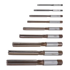 9 x Hand Reamers Set 3mm-16mm