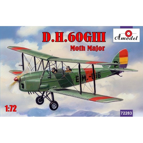 Biplane havilland 60giii - de, dh.60giii