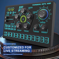 SX91 48V Audio Mixer with