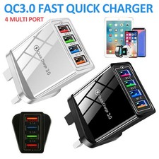 4 Multi-Port Fast Quick Charge