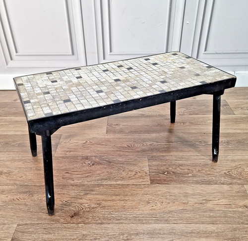 Vintage tile coffee table - vintage,