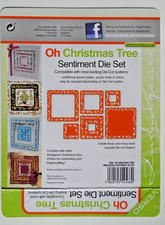 Tonic Studios - "Oh Christmas Tree" Sentiment Die Set #566e