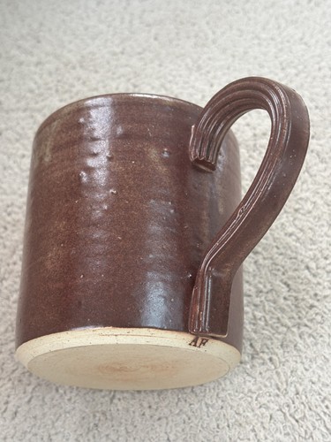 Vintage studio pottery - , mug