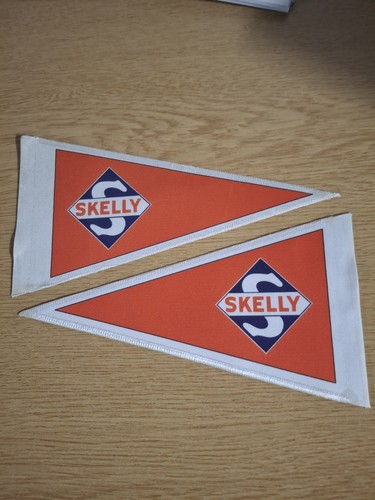 Skelly scooter flag pennant - skelly,