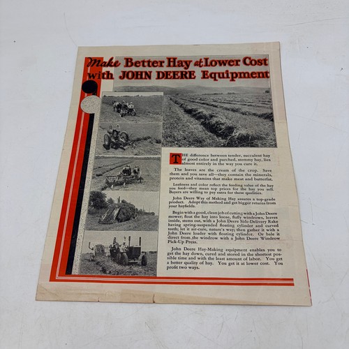 1936 john deere hay - hay, equipment