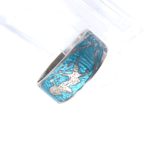 Vintage siam silver - silver, blue