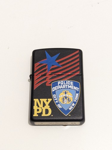 Zippo nypd badge star - star, flag