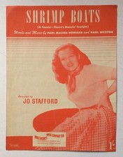 SHRIMP BOATS - PAUL WESTON - SHEET MUSIC