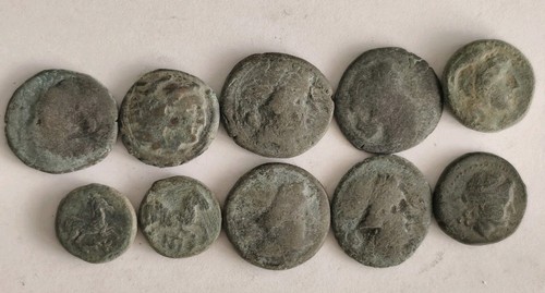 Lot ancient greek bronze - 10,