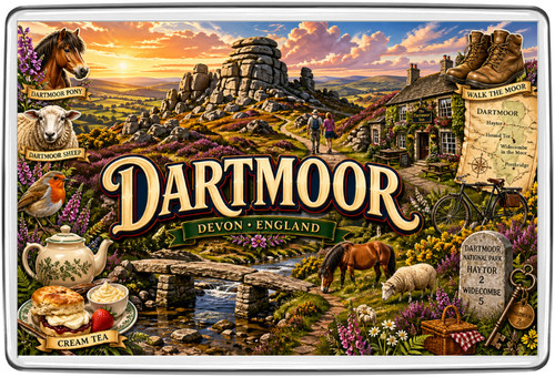 Dartmoor devon england fridge - dartmoor,