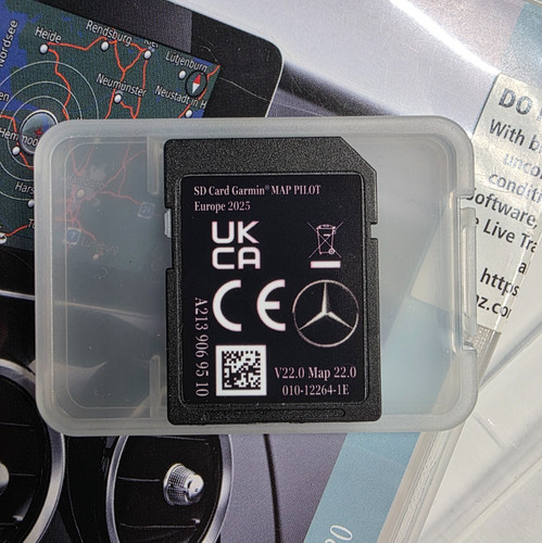 Mercedes 2025 map sat - mercedes, nav