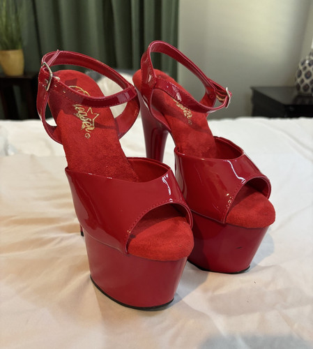 Pleaser red adore - pleaser, adore-709