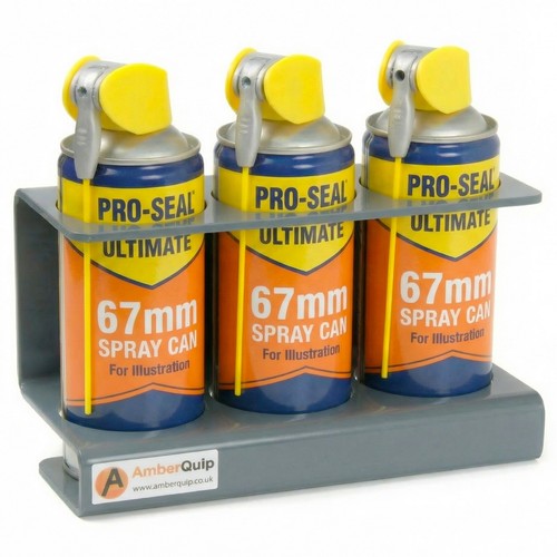 Spray can bottle holder - /,