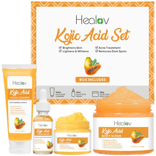 Kojic acid skincare set - kojic,