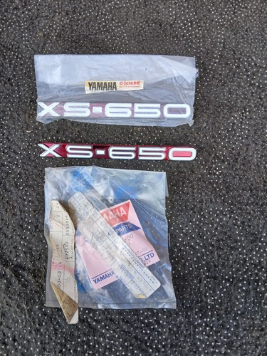 Original yamaha xs2 side panel - xs2,