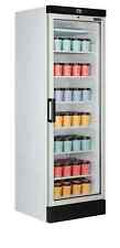 GLASS DOOR UPRIGHT SHOP FREEZER DISPLAY WHITE FREEZER NEW  TEFCOLD UFFS371G