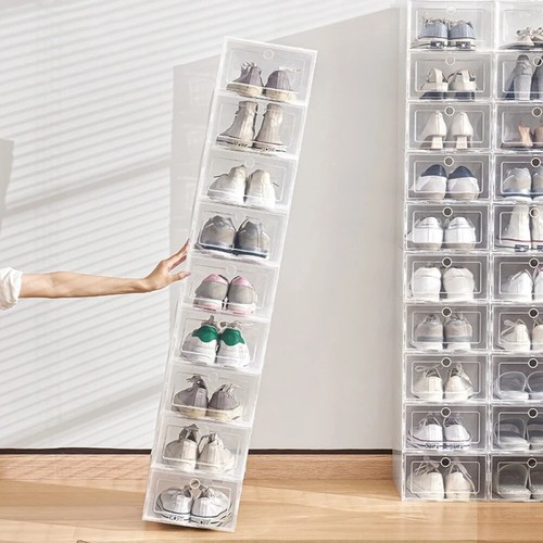 Transparent shoe storage - shoe,