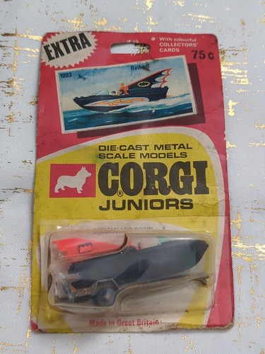 1967 corgi juniors batboat - 1967,