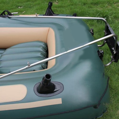 Inflatable boat motor mount - inflatable,