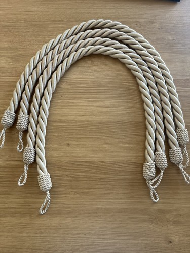 Satin twist champagne gold - satin,