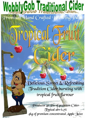 Wobblygob tropical fruit - tropical,