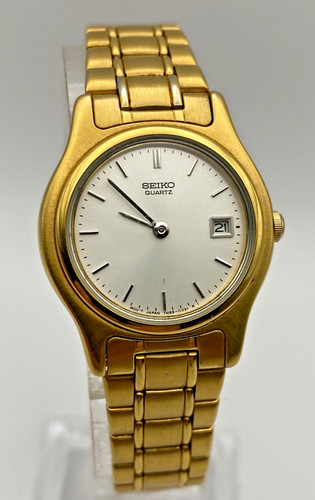 Ladies seiko gold tone - seiko,