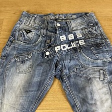 883 POLICE ATLANTA Blue Jeans