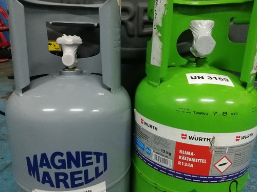 R134a refrigerant gas cooling - r134a,