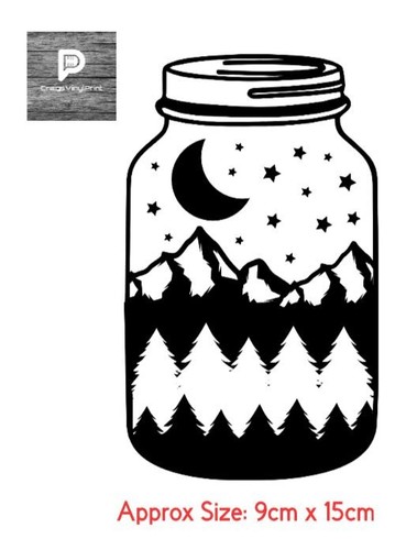 Camping vinyl sticker camper - camping,