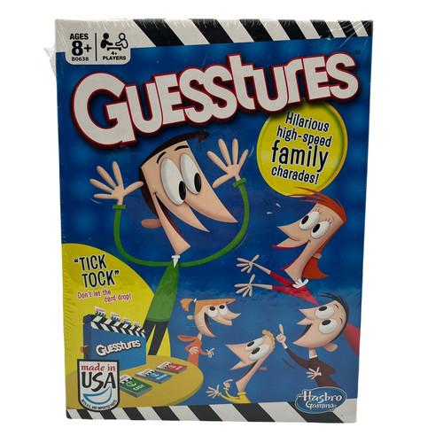 Guesstures board game - guesstures,