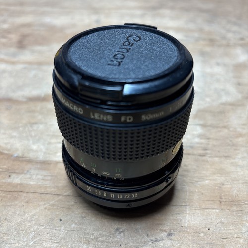 Canon macro 50mm - fd, f3.5