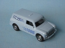 Matchbox Austin Mini Van Light Blue MH Performance Parts Toy Model Car 63mm BP d