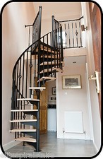 Traditional spiral stairs - traditional, in