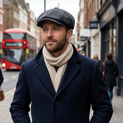 Men panel hat - panel,
