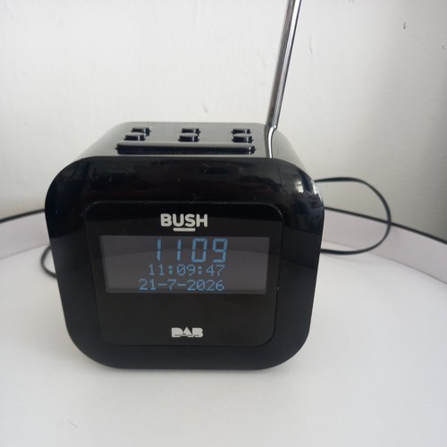 Bush dab radio alarm clock - bush,