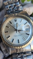 Vintage Rolex Datejust 1603 Pie-Pan Dial Men's Automatic Watch 1977