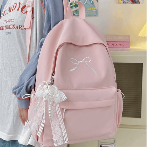 Embroidered bow students - embroidered,